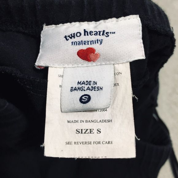 Two Heart Maternity Pleated Black Skirt Small - Picture 6 of 7